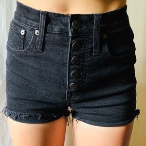 MADEWELL high-rise shorts